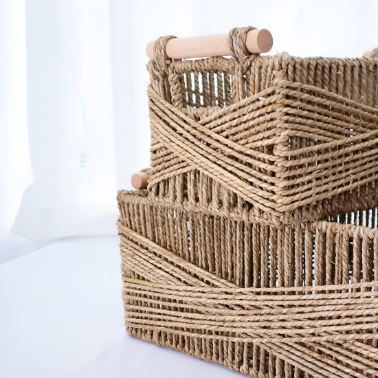 Straw Basket Large